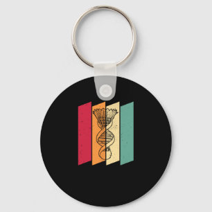 Shuttle Badminton Player Team Court - Its In My Dn Key Ring
