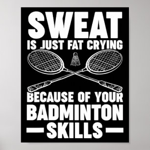 Shuttle Badminton  Poster