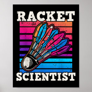 Shuttle Badminton Scientist Poster