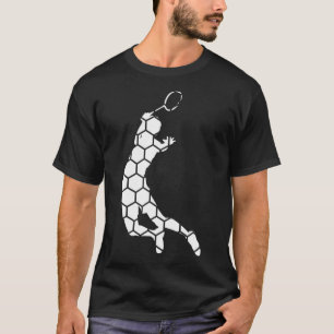 Shuttle Badminton Squash Badminton Player T-Shirt