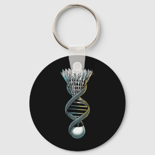 Shuttle Court - Racquet Player Badminton Its In My Key Ring