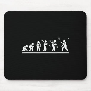 Shuttle Evolution Men Women Funny Badminton Mouse Pad