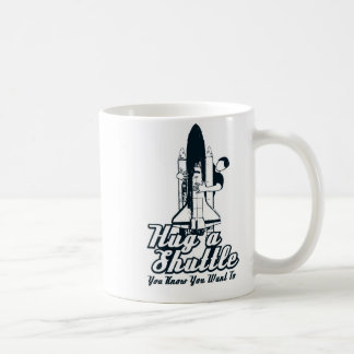 Shuttle Hugger Dual Logos Mug