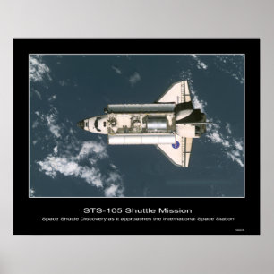 Shuttle-iss002e9749 Poster