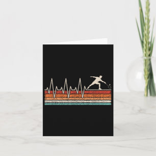 Shuttle Player Heartbeat Retro  Card