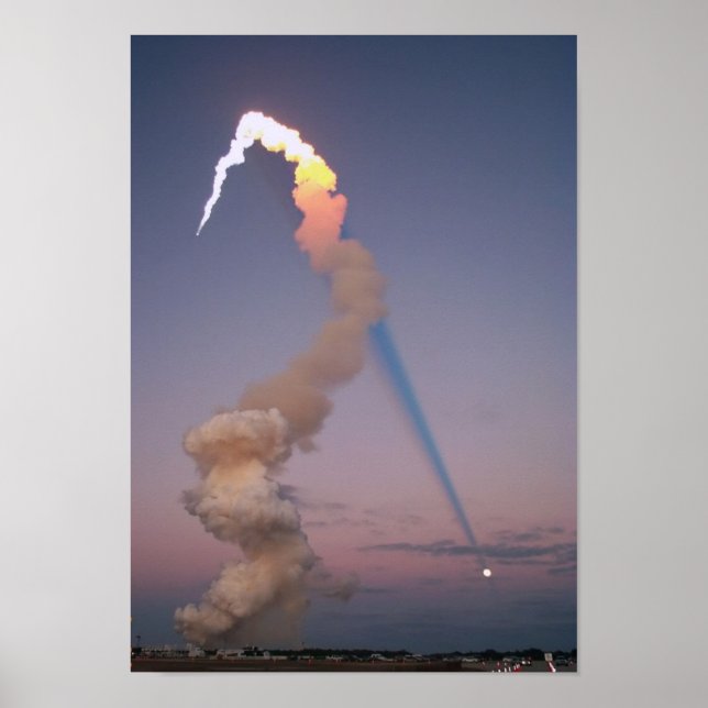 Shuttle Plume Shadow Poster (Front)