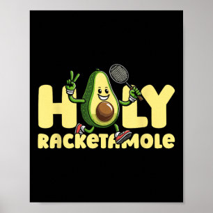 Shuttle Racket - Team Badminton Avocado Holy Racke Poster
