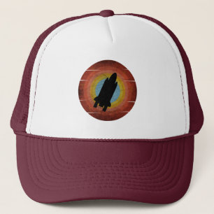 SHUTTLE SPACE VINTAGE TRUCKER HAT