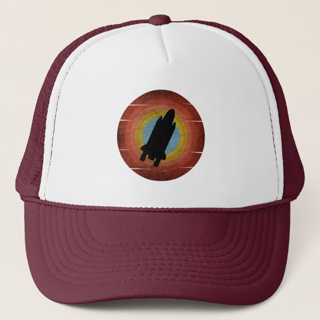 SHUTTLE SPACE VINTAGE TRUCKER HAT (Front)