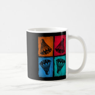 Shuttle Sports Badminton Player Coffee Mug