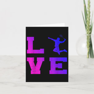 Shuttle Squash Womens Badminton Mens  Card