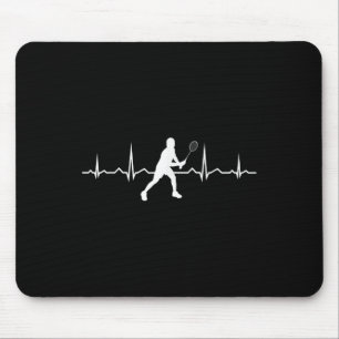 Shuttle Squash Womens Badminton Player Mouse Pad