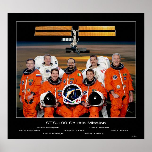 Shuttle-sts100-s-002 Poster (Front)