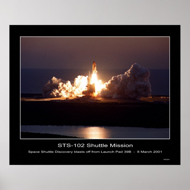 Shuttle-sts102-s-008 Poster (Front)