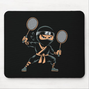 Shuttle Team Racket - Court Racquet Badminton Ninj Mouse Pad