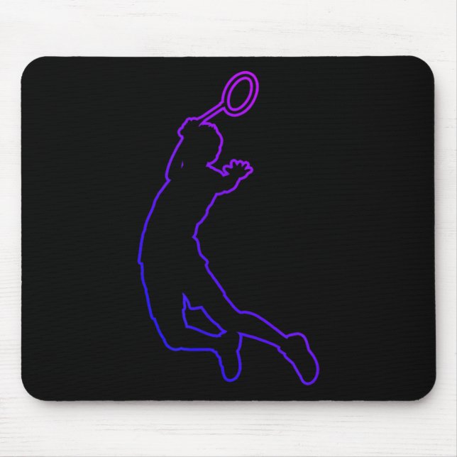 Shuttle Womens Mens Squash Badminton  Mouse Pad (Front)