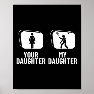 Shuttle Your Daughter My Daughter Mum Funny Dminto Poster