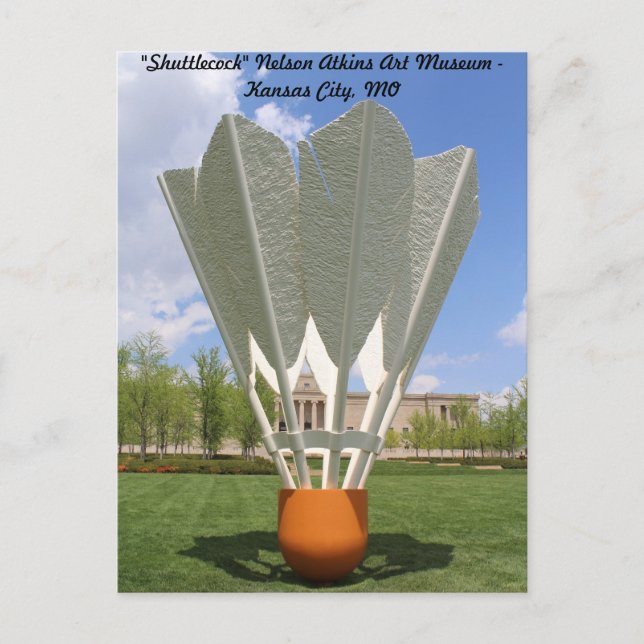 Shuttlecock # 1 postcard (Front)