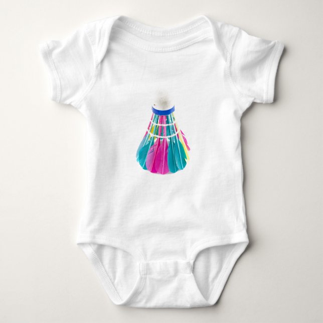 Shuttlecock Baby Bodysuit (Front)