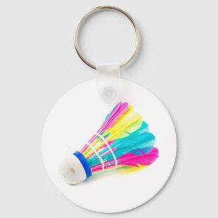 Shuttlecock Key Ring