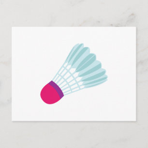 Shuttlecock Postcard