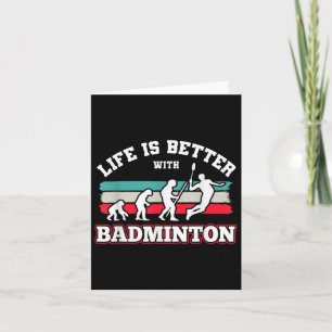 Shuttles Badminton Card