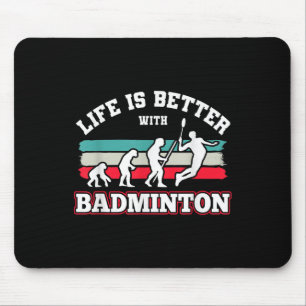Shuttles Badminton Mouse Pad
