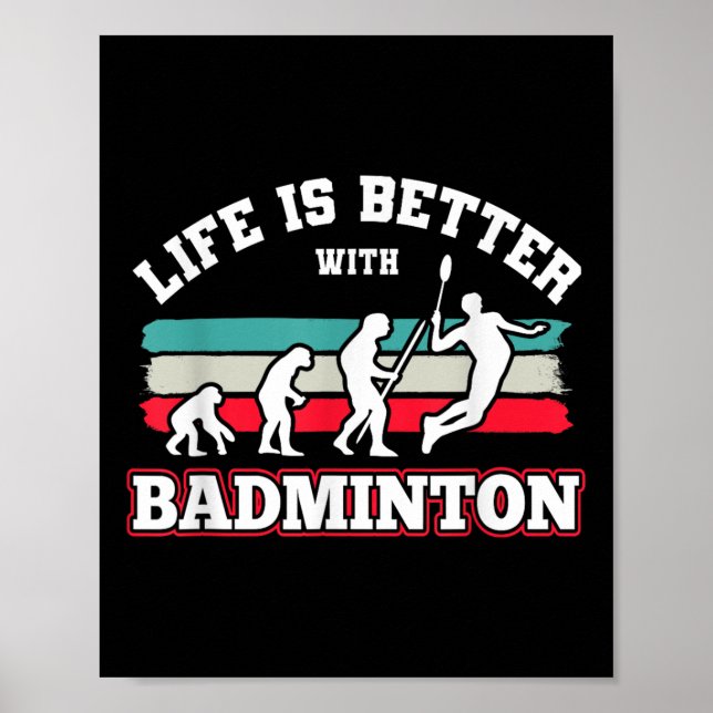 Shuttles Badminton  Poster (Front)