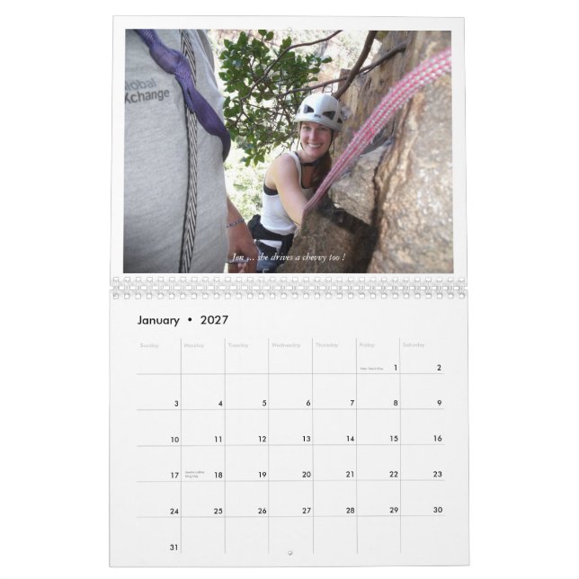 ShutUpAndClimb 2010 Calendar (Jan 2027)