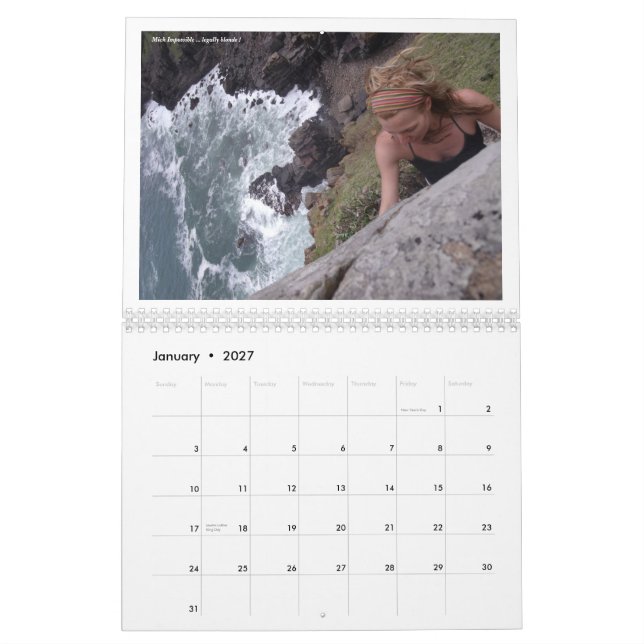 ShutupAndClimb 2011 Calendar (Jan 2027)