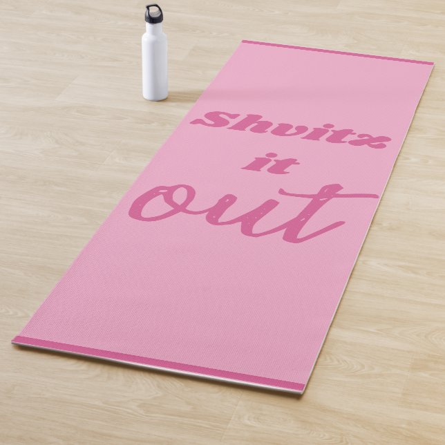 Shvitz Pink Yoga Mat (In Situ)