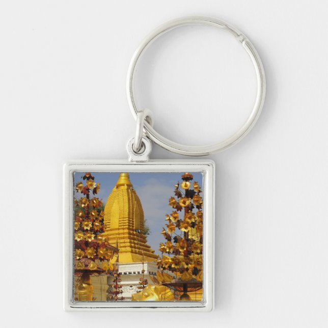 Shwe Zigon Pagoda complex in Bagan (Pagan), Key Ring (Front)