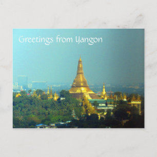 shwedagon greetings postcard