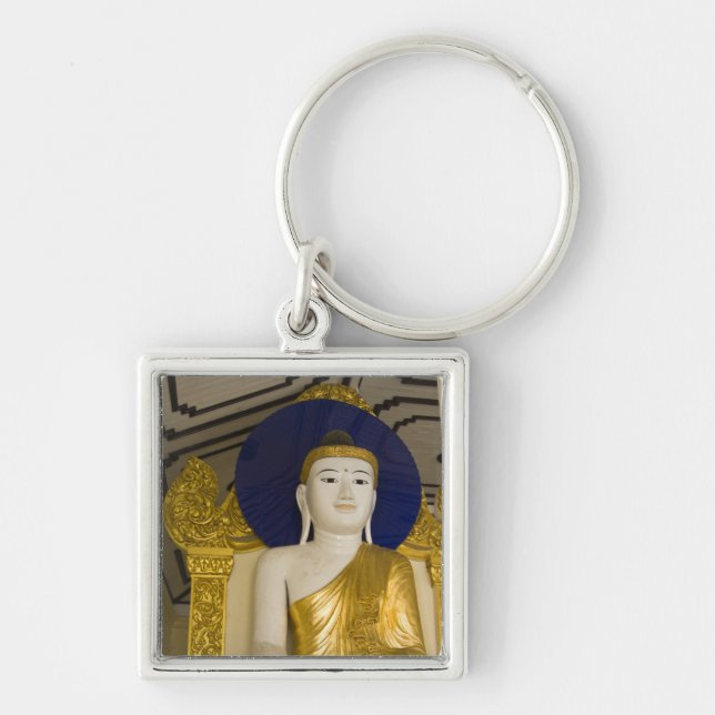 Shwedagon Pagoda (Paya), large temple site that 3 Key Ring (Front)