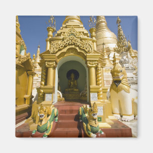 Shwedagon Pagoda (Paya), large temple site that 4 Magnet