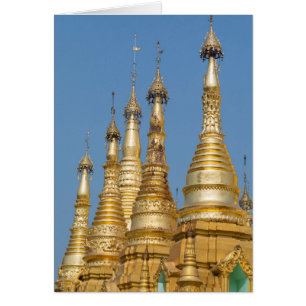 Shwedagon Pagoda Spires