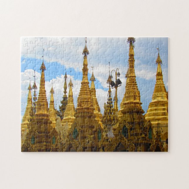 shwedagon pagodas jigsaw puzzle (Horizontal)