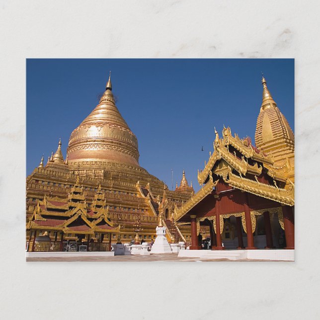 Shwezigon Paya Postcard (Front)