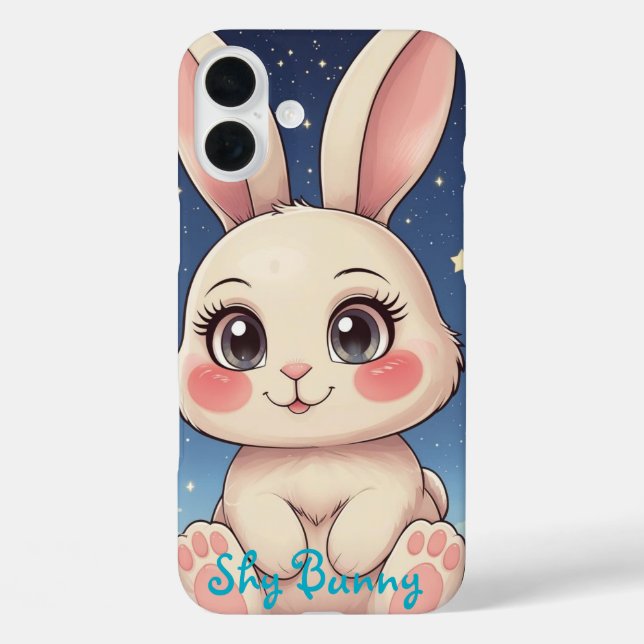 Shy Bunny – Soft Mood Case (Back)