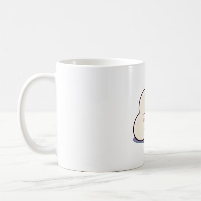 Shy Cloud Hugging a Star Coffee Mug (Left)