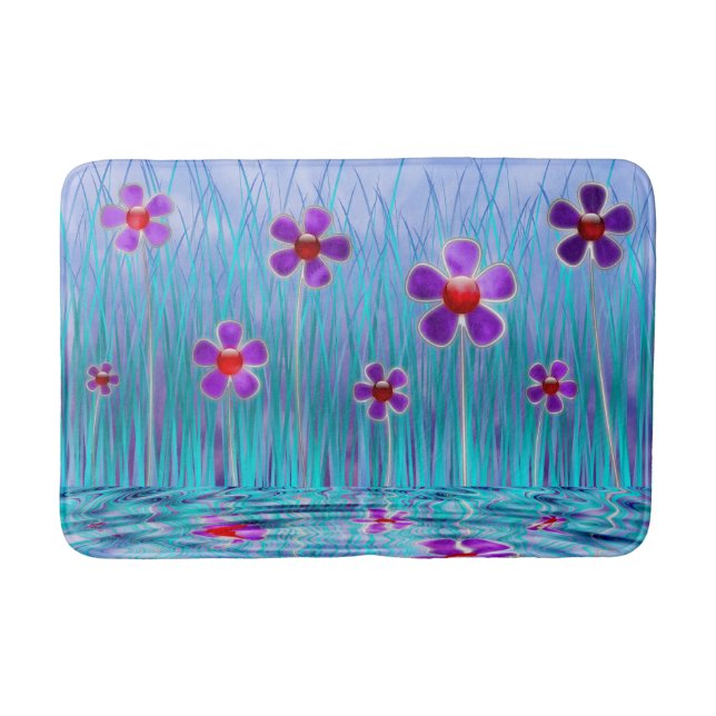 Shy Daisies Bathmat (Front)