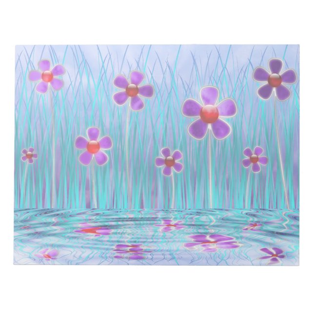 Shy Daisies Notepad (Front)