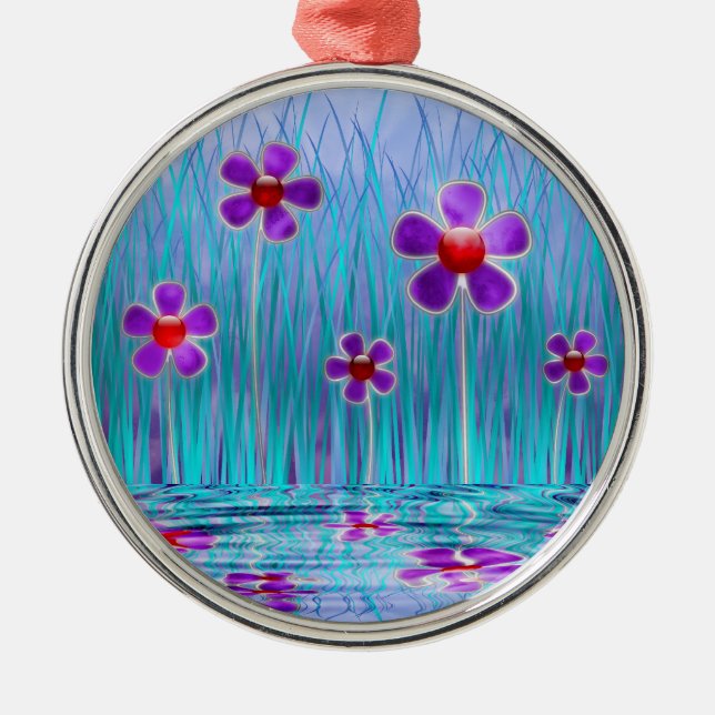 Shy Daisies Ornament (Front)