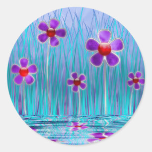 Shy Daisies Stickers