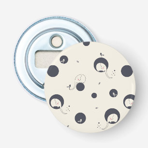 Shy Elephant Pattern Bottle Opener