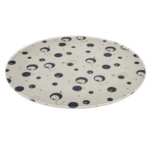 Shy Elephant Pattern Cutting Board