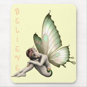 Shy Fairy Mousepad