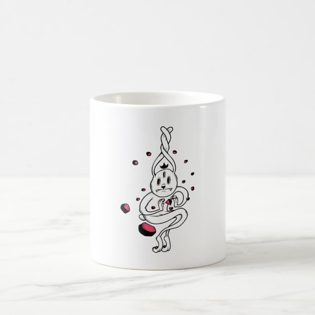 Shy Ghost Coffee Mug (Center)
