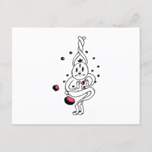 Shy Ghost Postcard