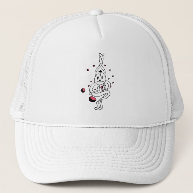 Shy Ghost Trucker Hat (Front)